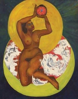 Oil on Canvas 24" x 30" by Katherine M. Sanford, 1959